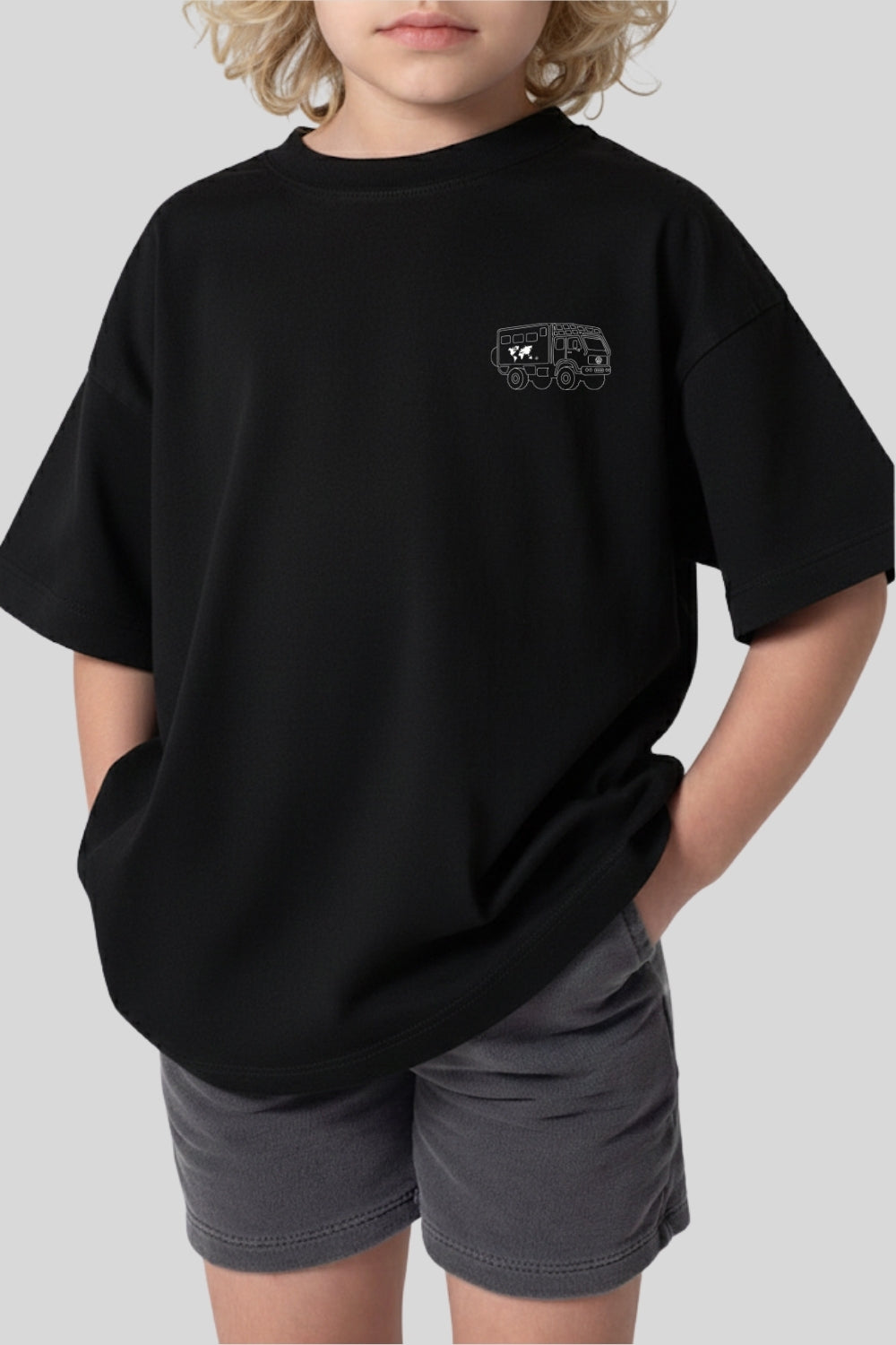 Camiseta Oversized Infantil -RHINO