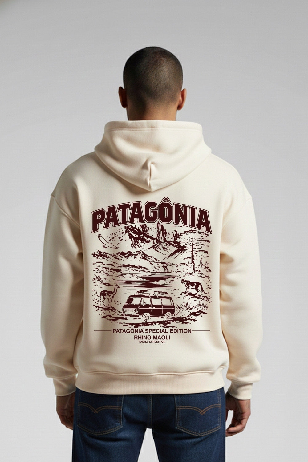 Moletom Premium Canguru - Patagônia