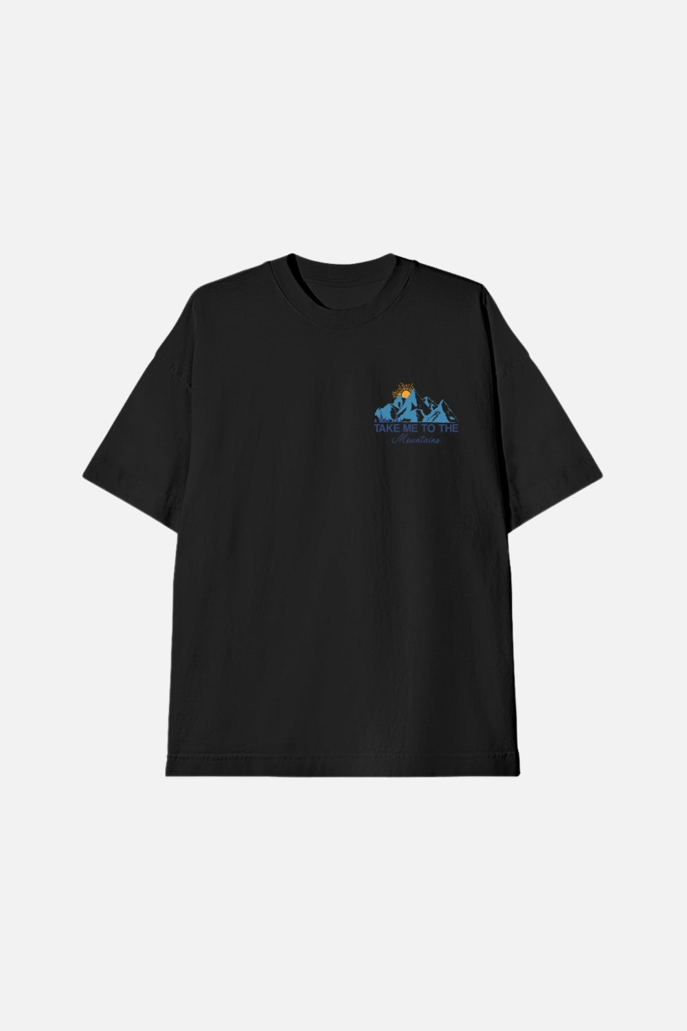 Camiseta Oversized - TAKE ME TO THE MOUNTAIS