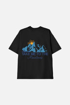 Camiseta Oversized - TAKE ME TO THE MOUNTAIS