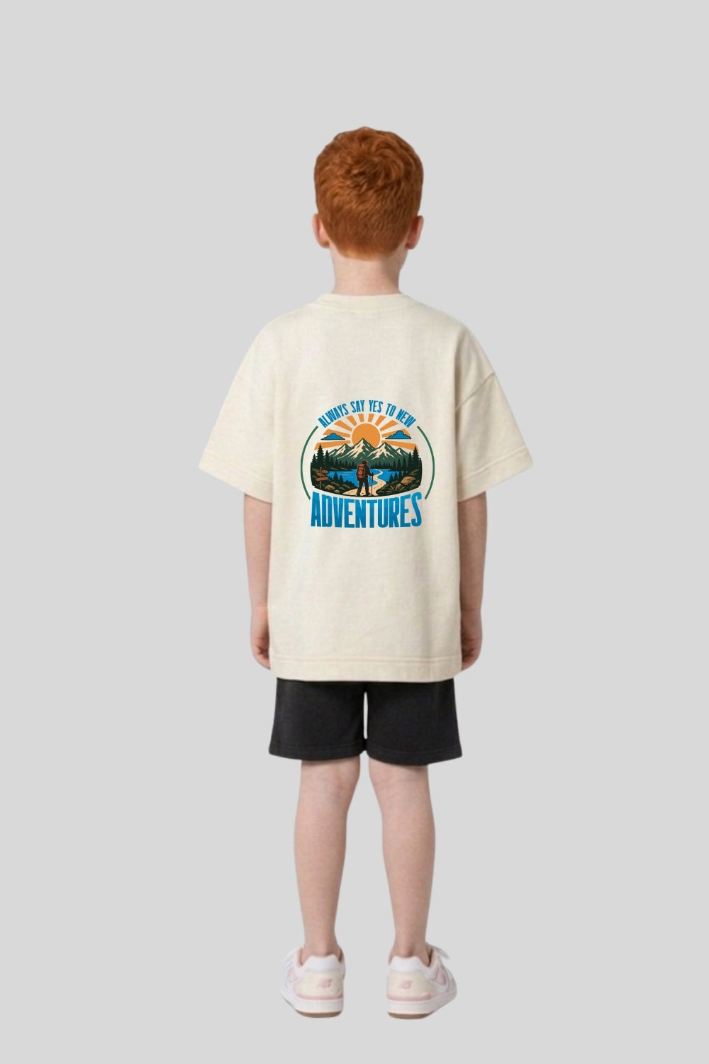 Camiseta Oversized Infantil - SAY YES