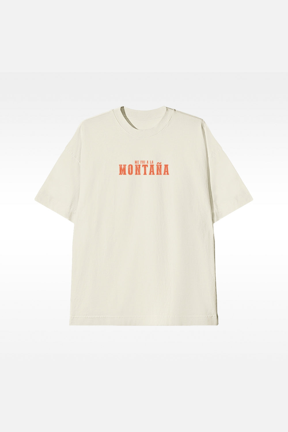 Camiseta Oversized - Me Fui a La Montana