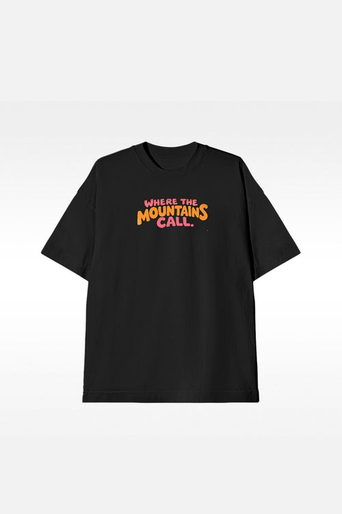 Camiseta Oversized - Montains Calls