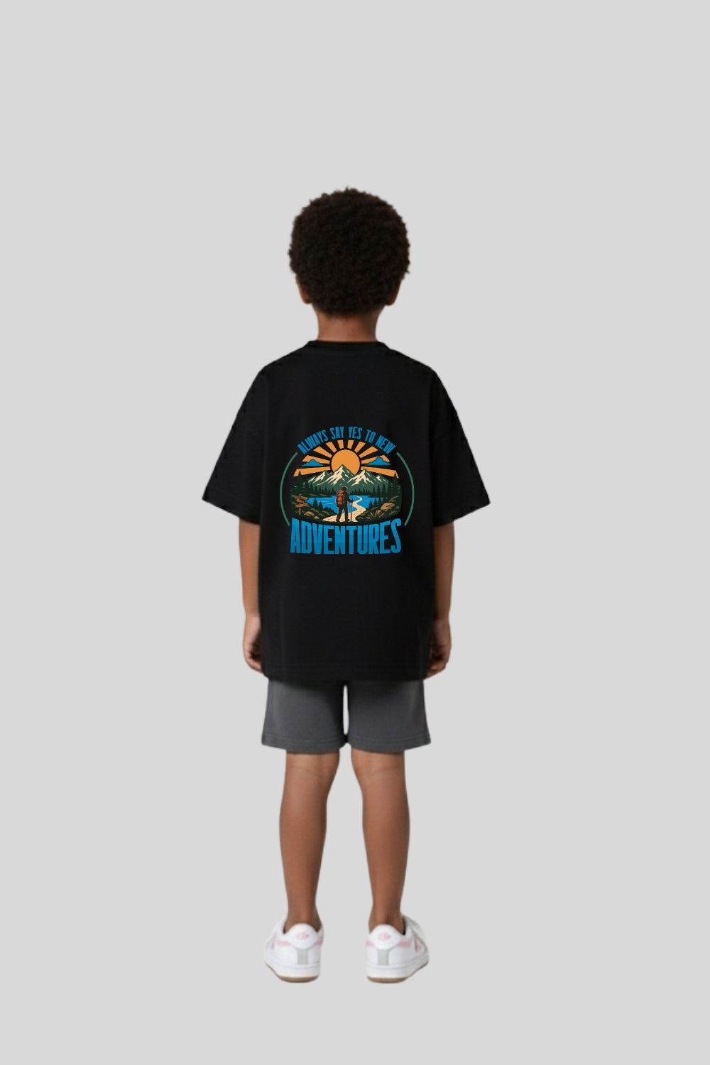 Camiseta Oversized Infantil - SAY YES