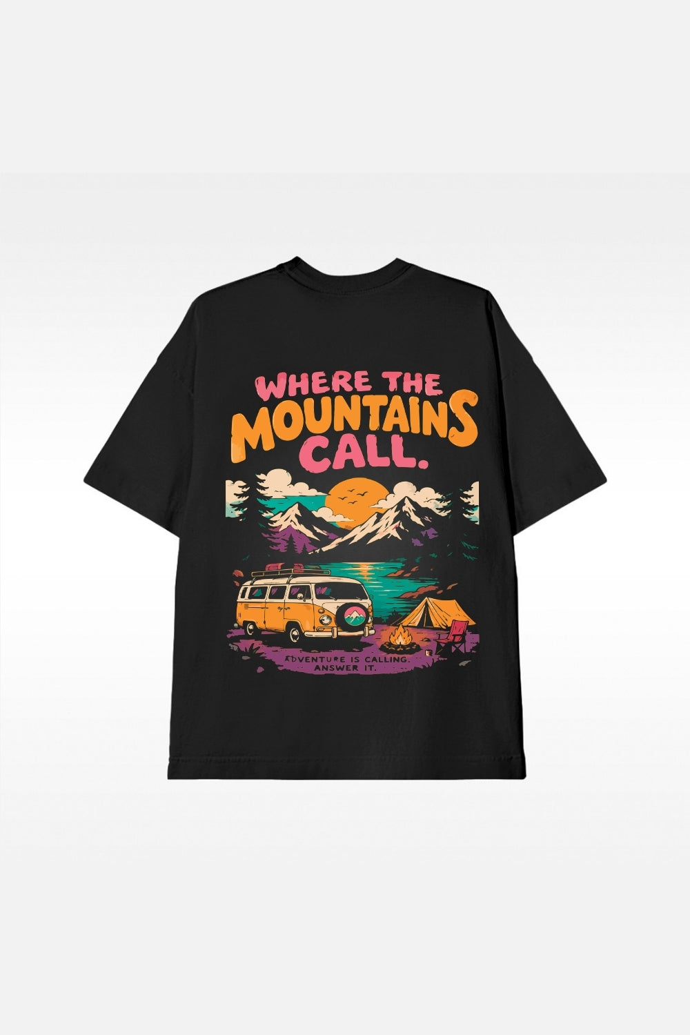 Camiseta Oversized - Montains Calls