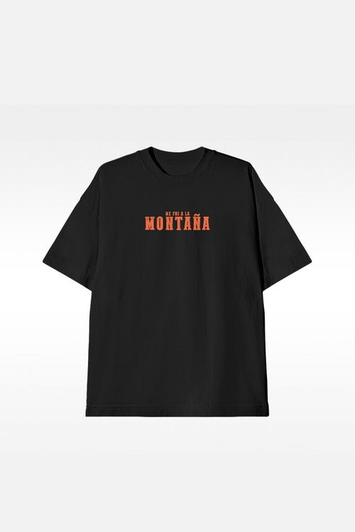 Camiseta Oversized - Me Fui a La Montana