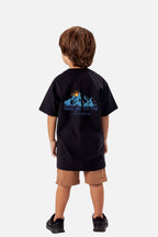 Camiseta Oversized Infantil - TAKE ME TO THE MOUNTAIS