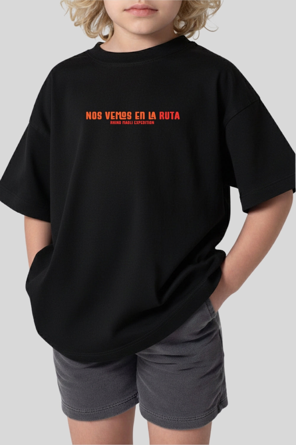 Camiseta Oversized Infantil - La Ruta
