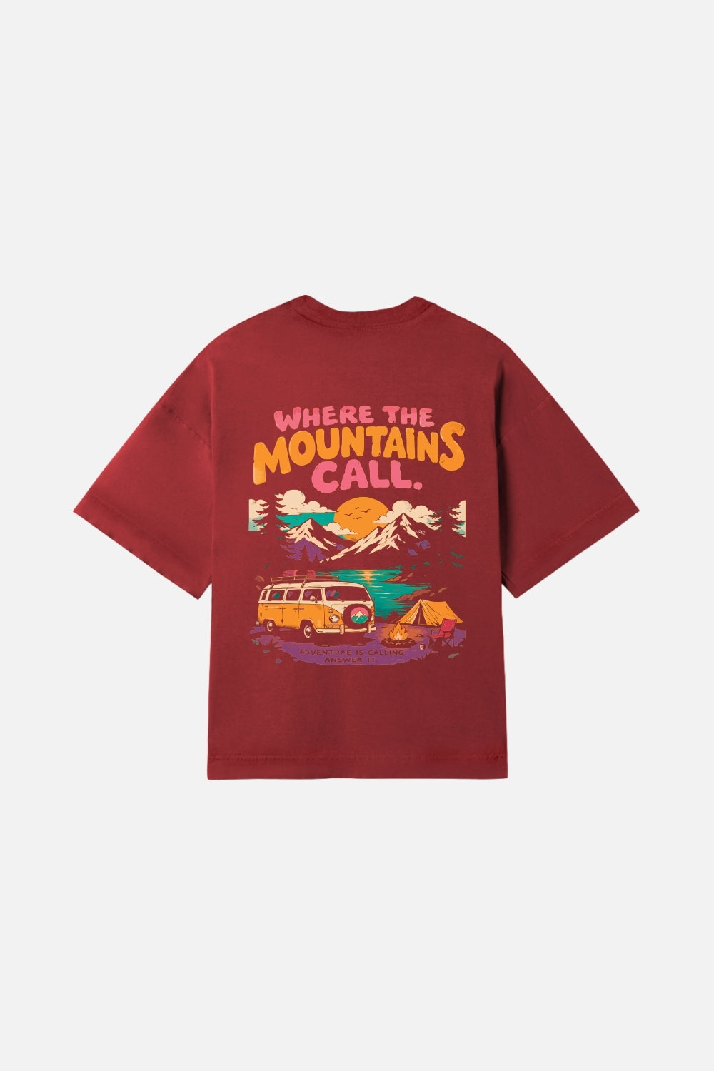 Camiseta Oversized - Montains Calls