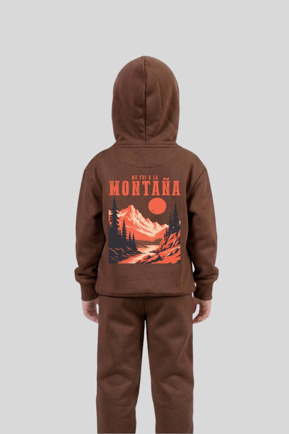 Moletom Infantil Canguru - Me Fui a La Montana