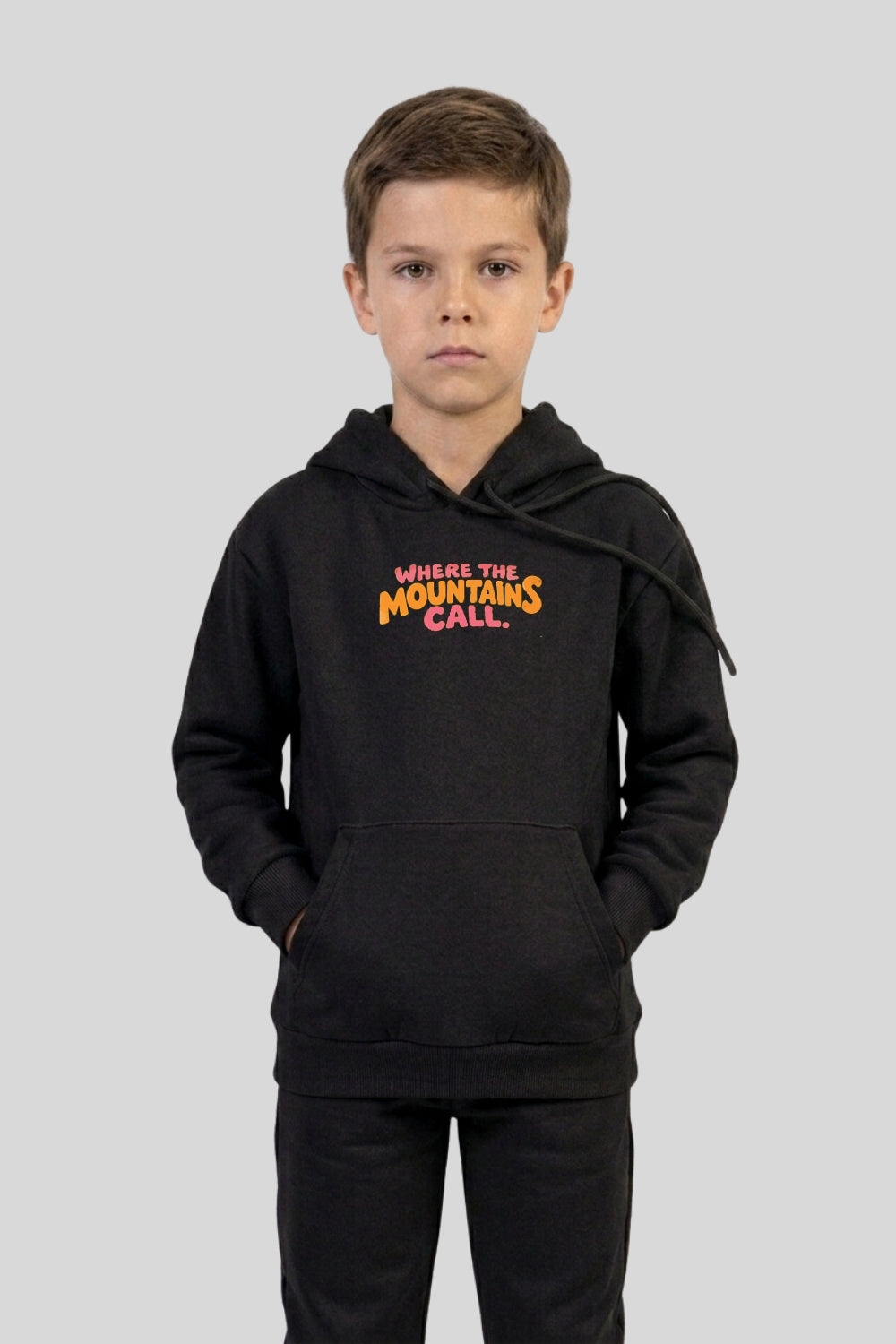 Moletom Canguru Infantil - Montains Calls