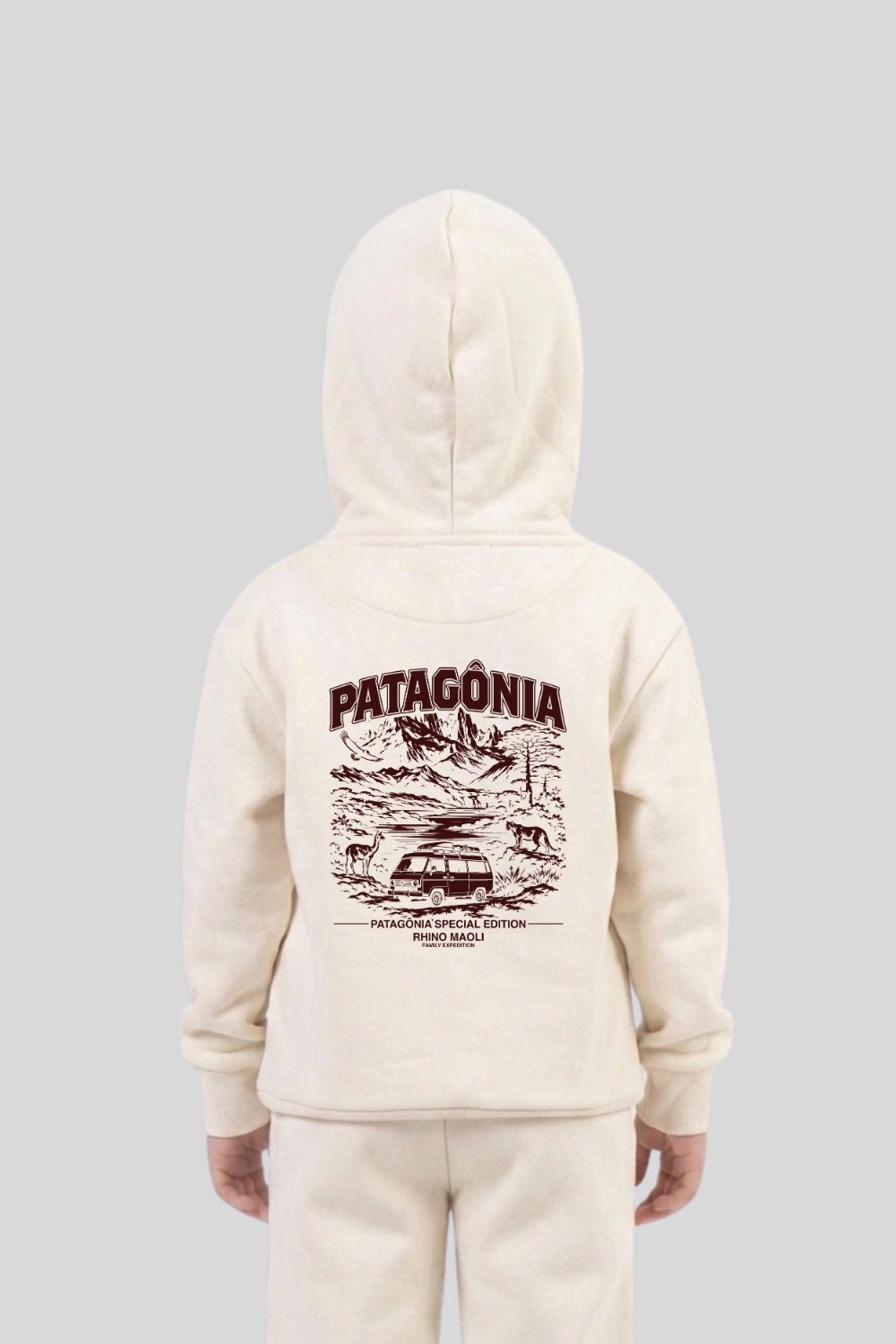 Moletom Infantil Canguru - Patagônia