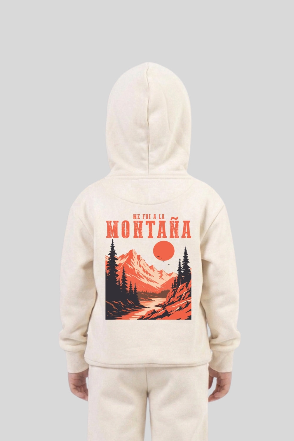 Moletom Infantil Canguru - Me Fui a La Montana