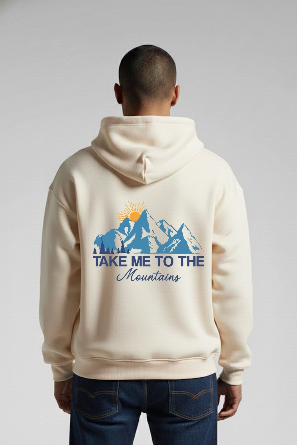 Moletom Premium Canguru - TAKE ME TO THE MOUNTAIS