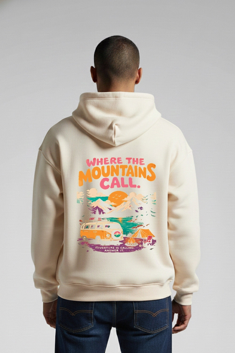 Moletom Premium Canguru - Mountains Calls