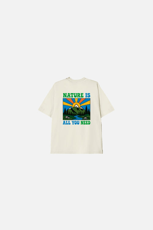 Camiseta Oversized - NATURE IS ALL I NEED