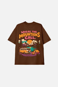 Camiseta Oversized - Montains Calls