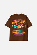 Camiseta Oversized - Montains Calls