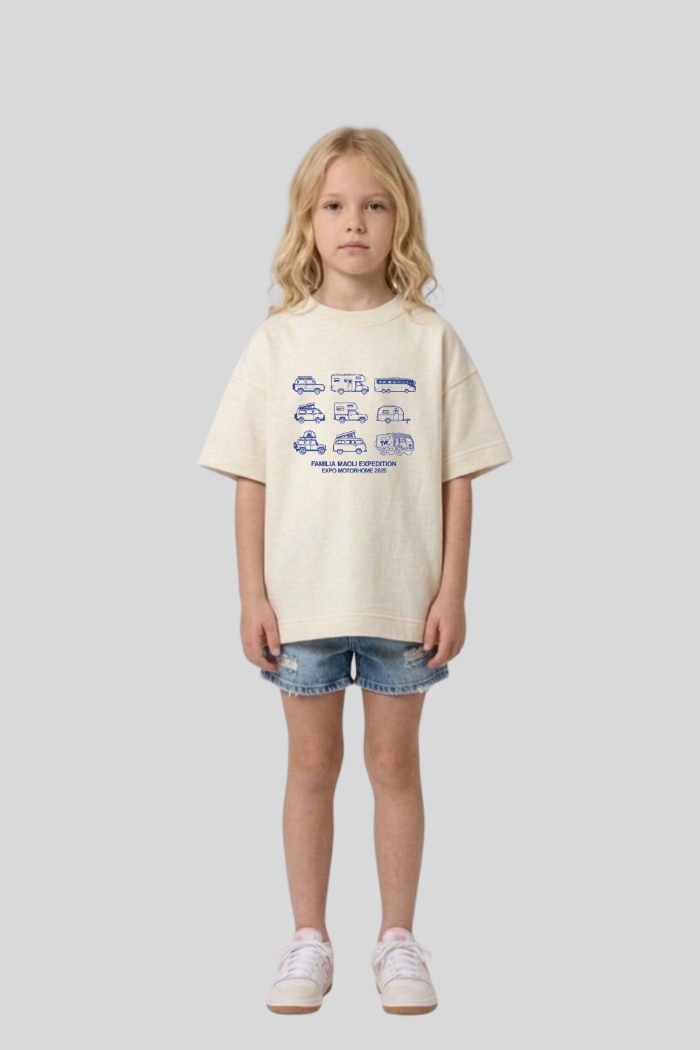 Camiseta Oversized Infantil - Maoli Expedition