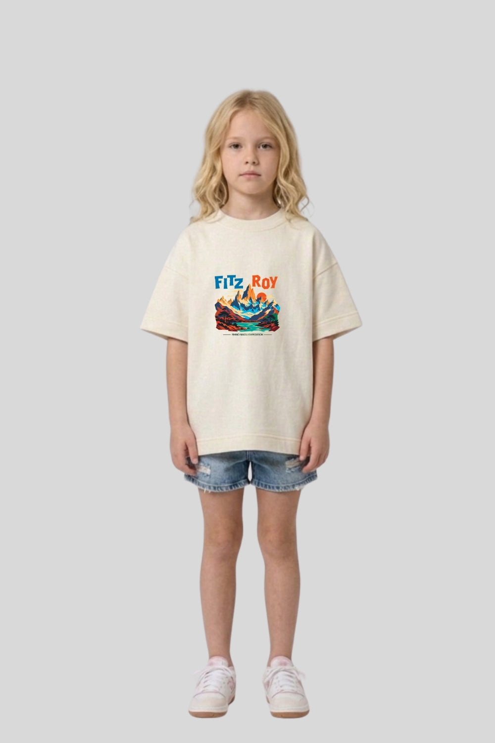 Camiseta Oversized Infantil - FITZ ROY