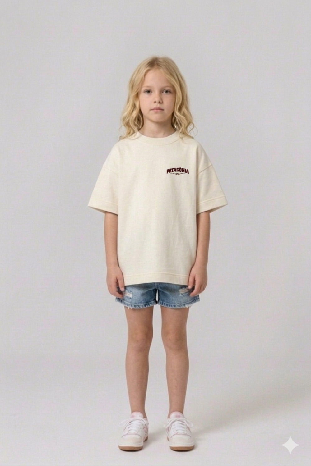Camiseta Oversized Infantil - Patagônia