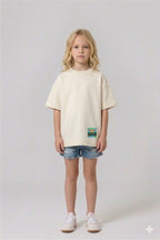 Camiseta Oversized Infantil - NATURE IS ALL I NEED