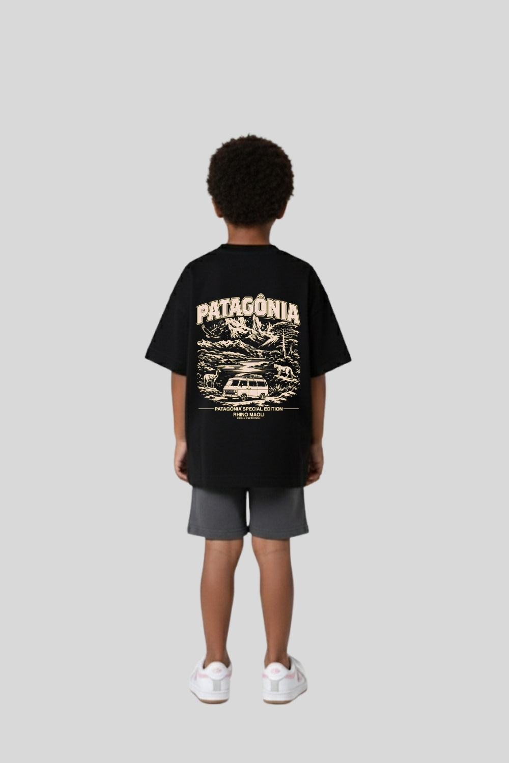 Camiseta Oversized Infantil - Patagônia